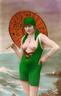 Super 766 Paris Postcard Bathing Beauties 1920s